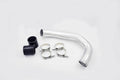 Rudy's Polished Aluminum Cold Side Intercooler Pipe & Boot Kit For 08-10 6.4 Powerstroke