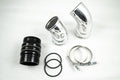 Rudy's Polished Aluminum Cold Side Intercooler Pipe & Boot Kit For 06-10 6.6 Duramax
