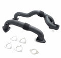 Rudy's High Temp Coated Heavy Duty Thick Wall Up Pipe Kit For 08-10 6.4 Powerstroke