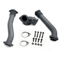 Rudy's High Temp Coated Bellowed Turbocharger Up Pipe Kit For 99.5-03 7.3 Powerstroke