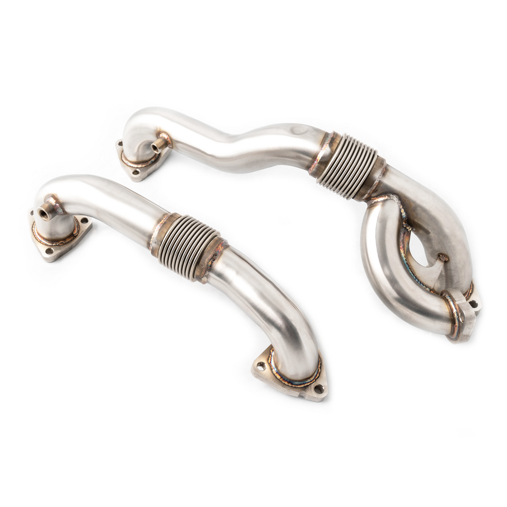 Rudy's Heavy Duty Thick Wall Stainless Up Pipes For 08-10 Ford 6.4L Powerstroke