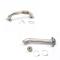 Rudy's HD Driver Side Up Pipe W/Turbo Pipe 15.5-16 GM 2500/3500 6.6L LML Diesel